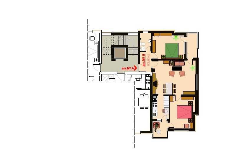 Продава се Тристаен апартамент в Благоевград, Широк център - 98 кв.м за 658 €/кв.м - Снимка #2
