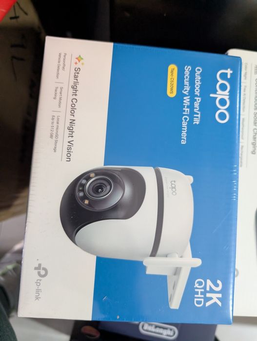 Tapo C411 KIT Solar-Powered 2K Security Camera, Black Edition