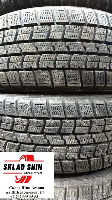 Склад шин: б/у зимние шины (липучки, шипы) 225/60/17 Европа / Япония