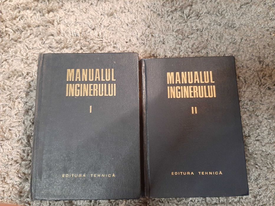 Manualul Inginerului (vol 1 + vol 2) 1965