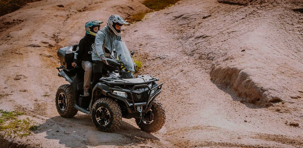 Новый квадроцикл CFORCE 625 TOURING OVERLAND