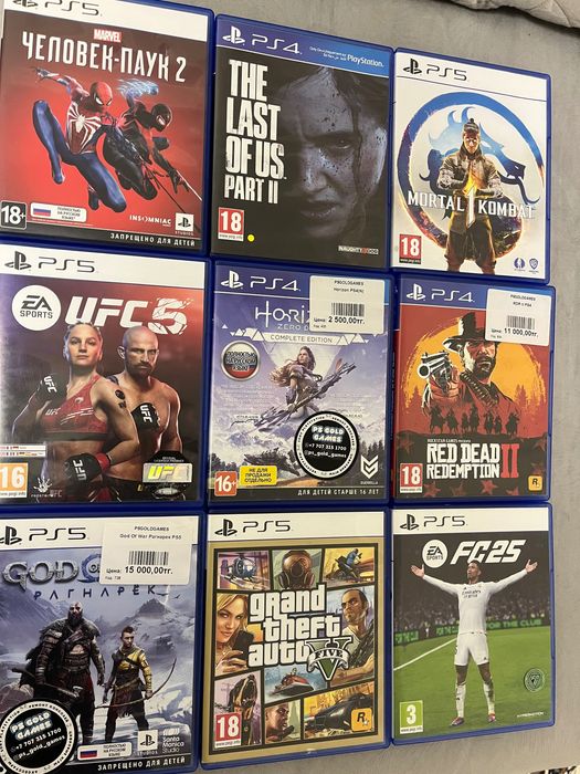 Игры на PlayStation 5