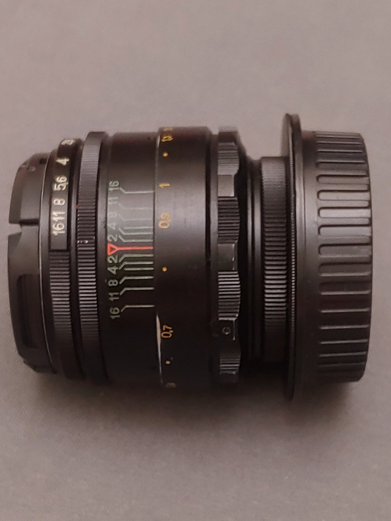 Гелиос 44-2 + Canon -m42 адаптер