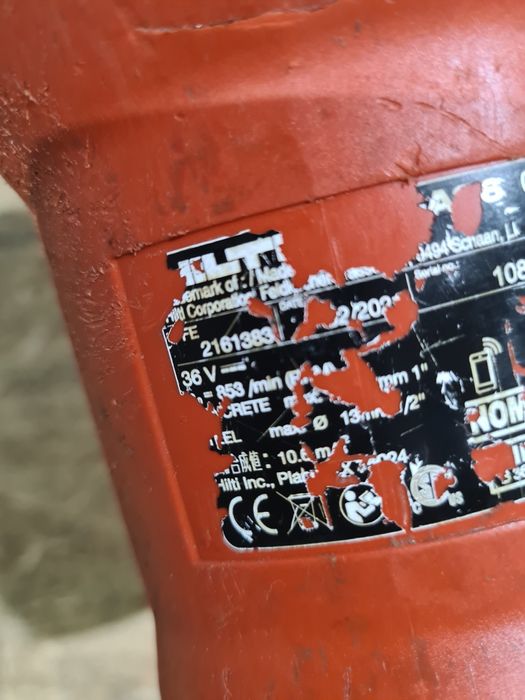 Rotopercutor SDS Plus Hilti TE 30-A36
