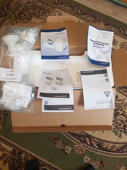 Grundfos  sololift2 wc3 modul pompare cu tocator noua cu garantie