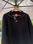 Bluza neagra nike cu guler