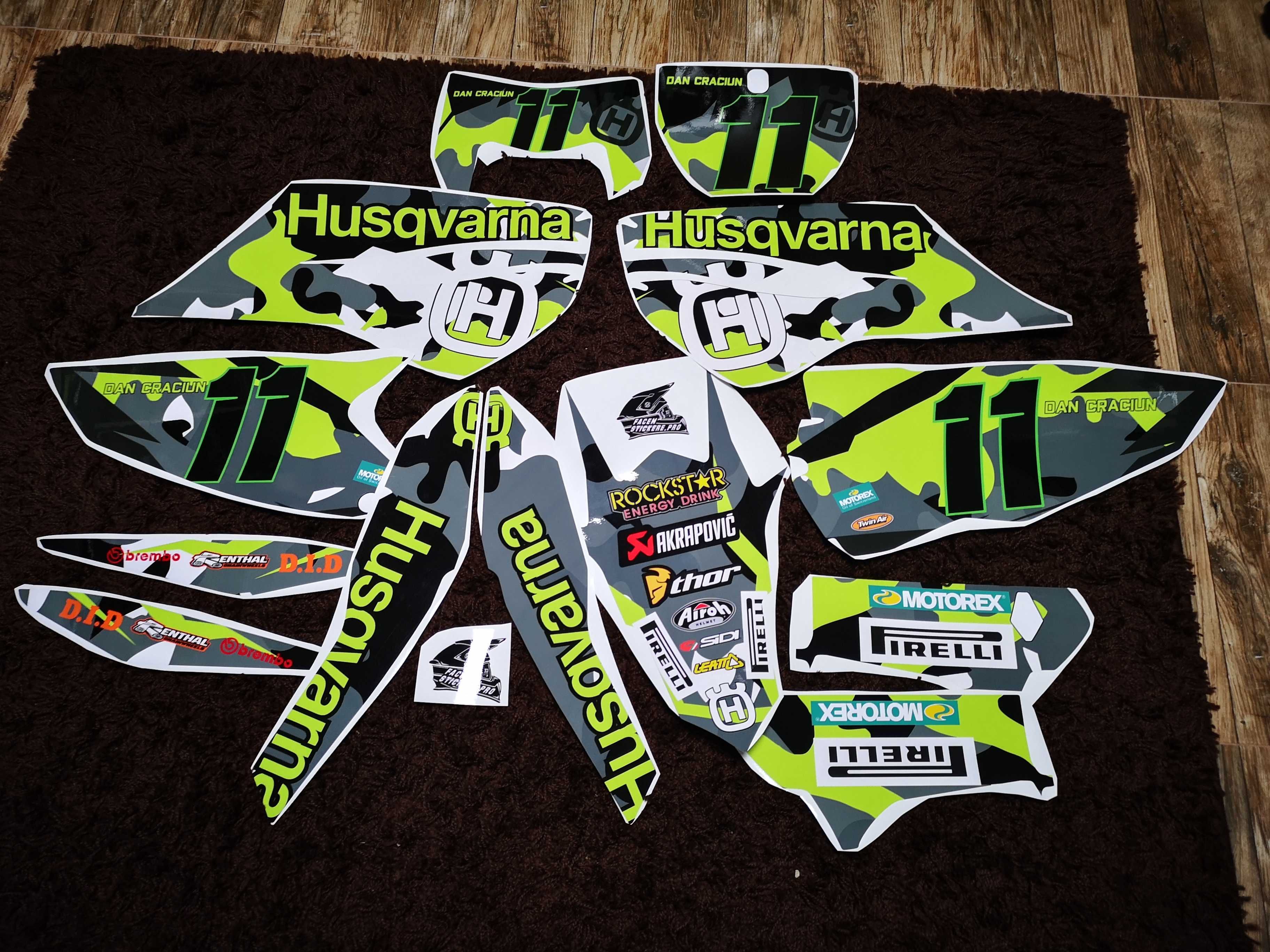 Seturi Stickere Cross Enduro atv ktm husqvarna honda yamaha