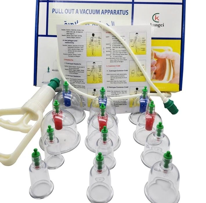 Хиджама набор Вакуумные банки 12 шт