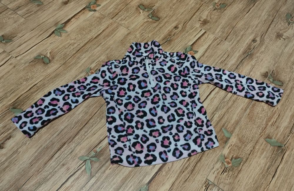 Bluza de fleece fete 2-4 ani