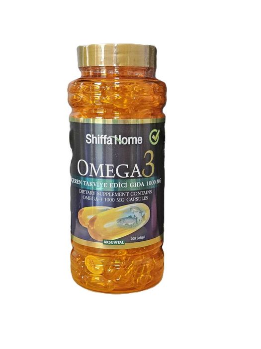 Omega 3 1000 mg 200 капсули за сърце мозък и имунитет