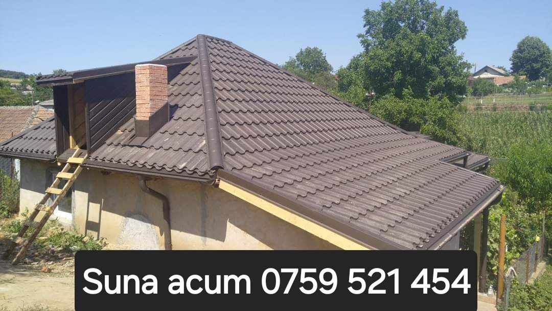 Reparati acoperișuri montaj Tablă Bilka Dulgheri Hidroizolații