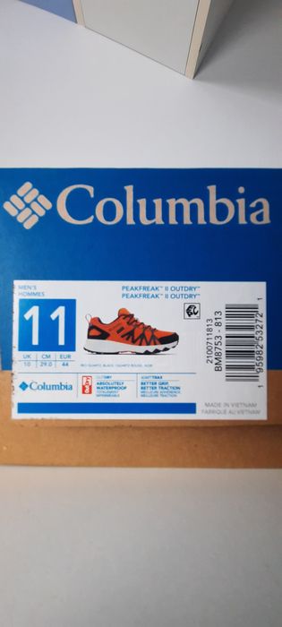 Adidasi Columbia Peakfreak 2 Outdry, marimea 44 – NOI, in cutie!
