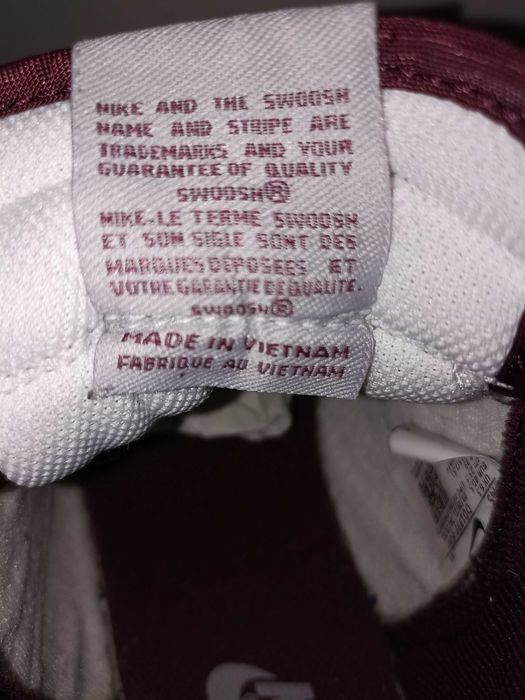 Pantofi Nike Dunk High Dark Beetroot in cutia originala