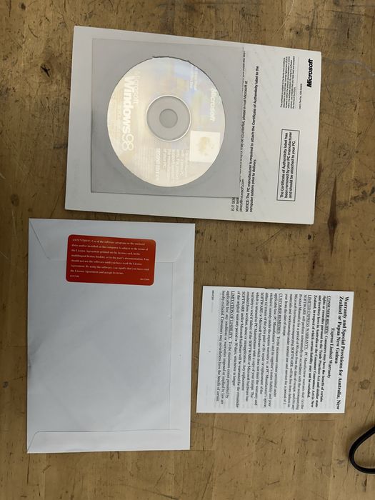 Cd cu Soft windows 98