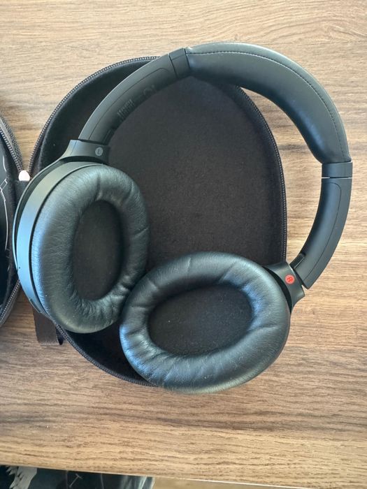 Casti Over the Ear Sony WH-1000XM4B, Wireless, Bluetooth, Noise cancel