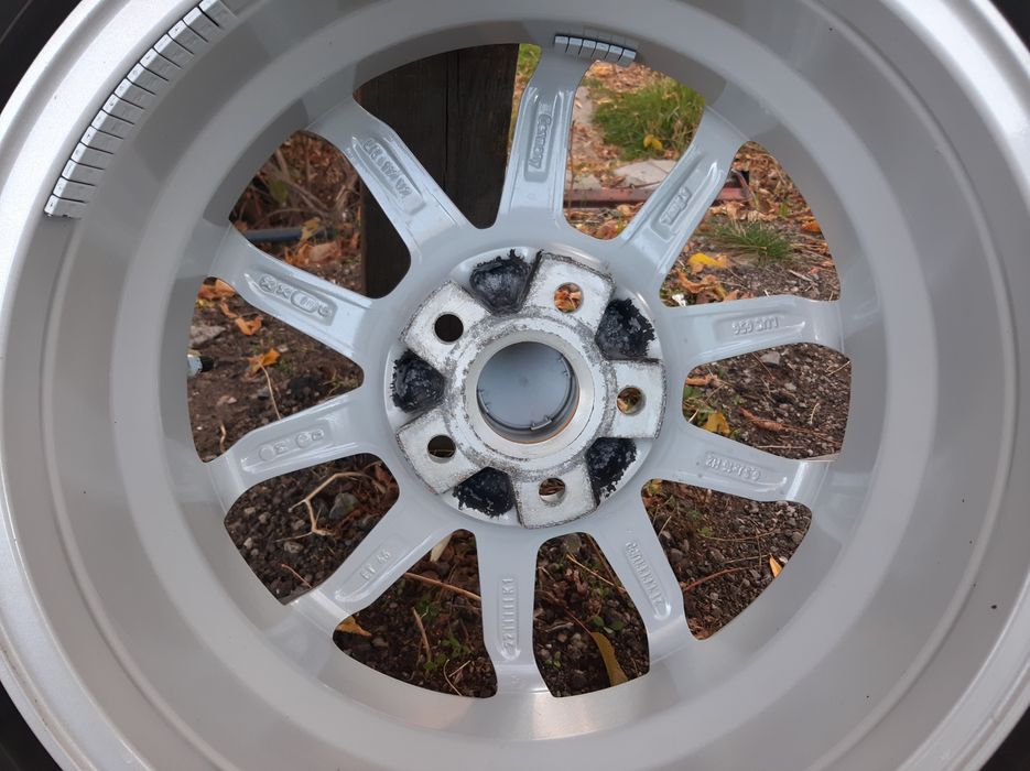 4бр. Лети Джанти с зимни гуми 5х112 за VW-ФОЛКСВАГЕН-16цола