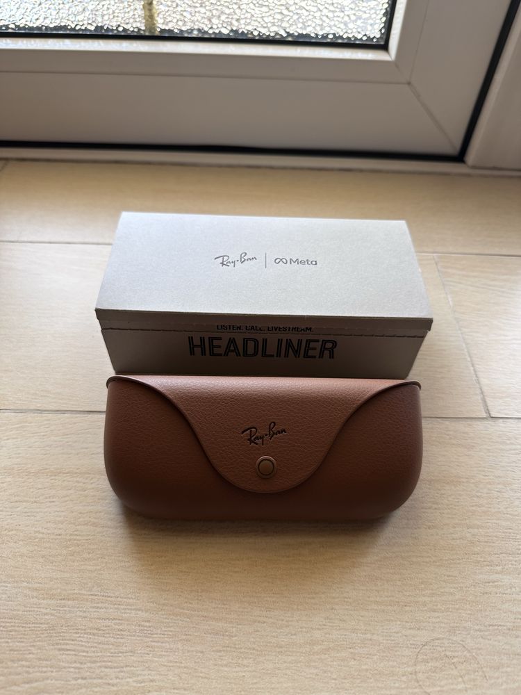 Ray-Ban Meta Headliner аккуратный яхши ишлатилган хамма нарсаси ишлиди