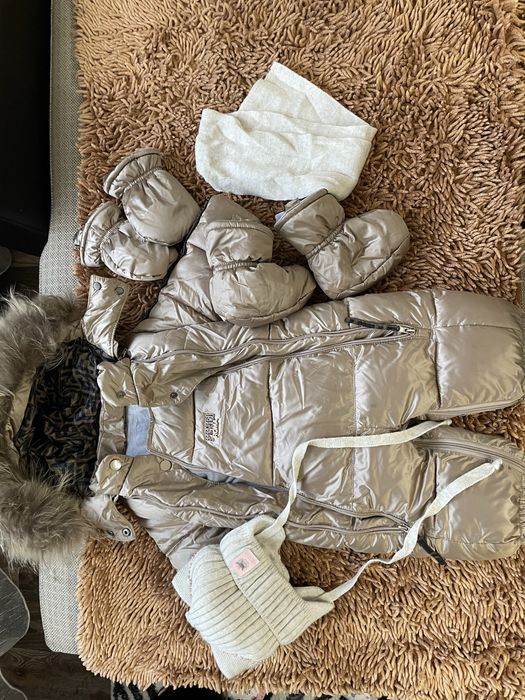 Зимний комбинезон для новорожденных