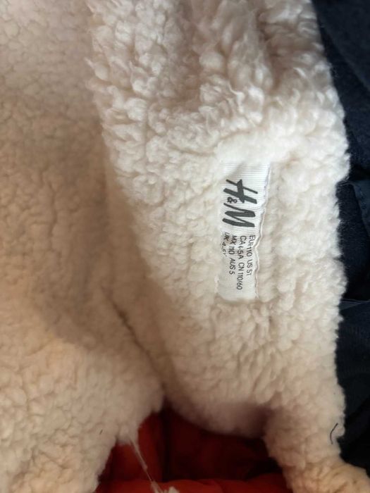 Ново детско зимно яке H&M с етикет, размер 110, мека подплата