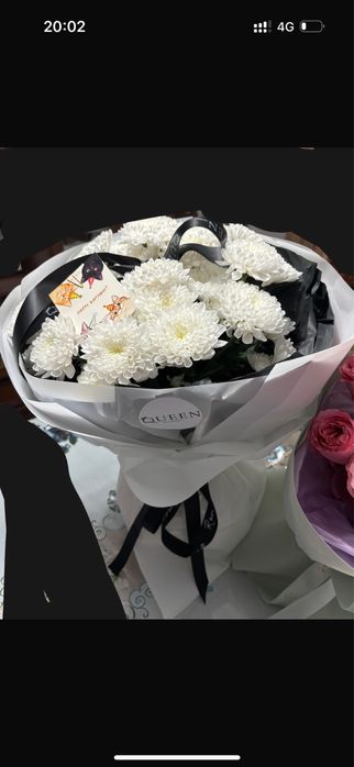 Цветы свежий 6000 тг