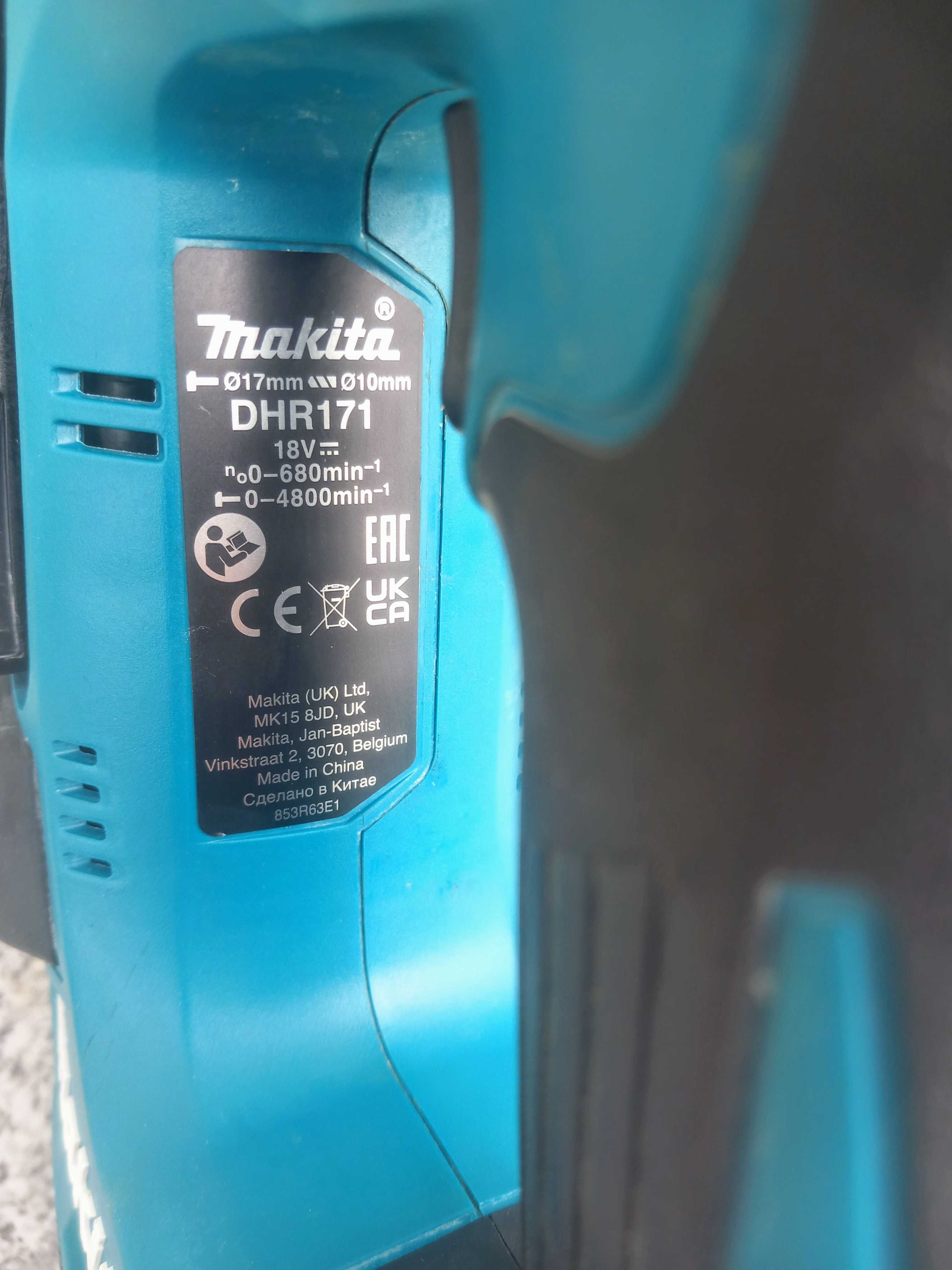 Makita DGA513 и DHR171 Ъглошлайф и Перфоратор