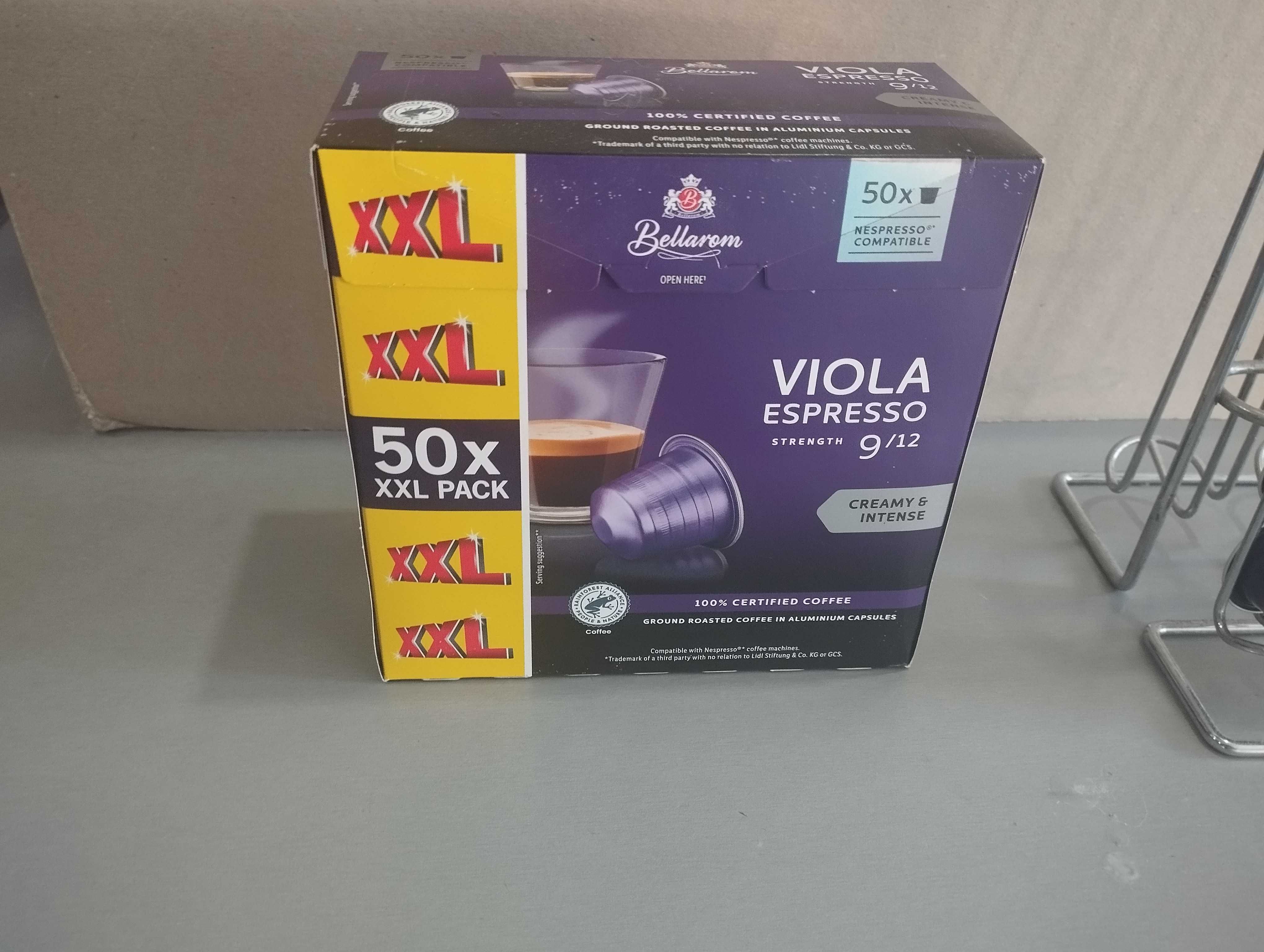 Стойка за кафе капсули , за NESPRESSO, 40бр.-ИНОКС-+ 50 Касули подарък