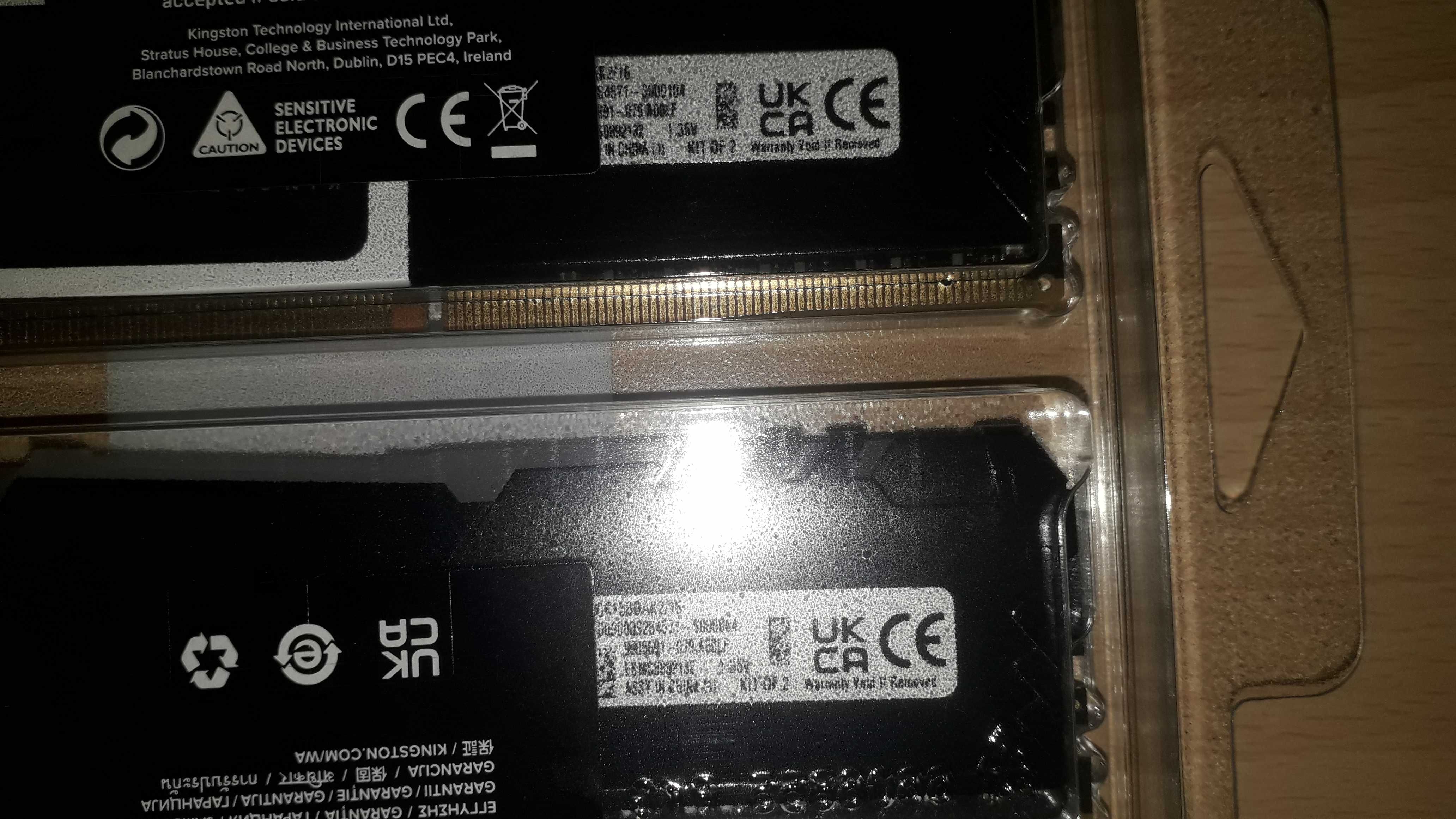 Рам памет Kingston 2x8 ddr4  , 3000 cl15/3200 cl16 два кита