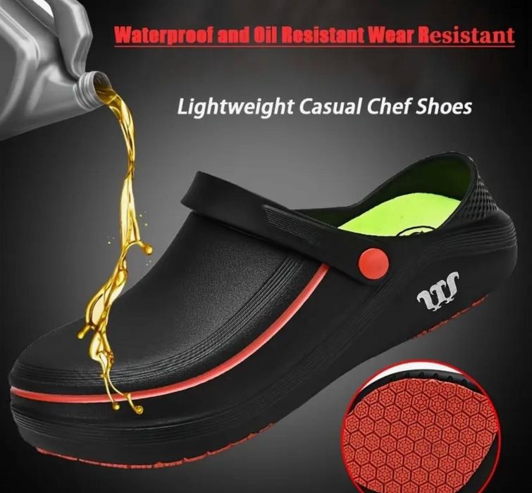 Мъжки чехли тип Крокс