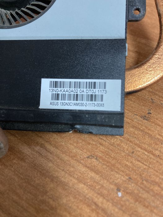 Система охлаждения на ноутбкук