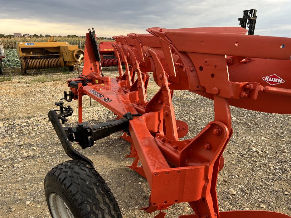 Plug Reverisbil Kuhn Master 120 Vario Cu 4 Brazde Impecabil