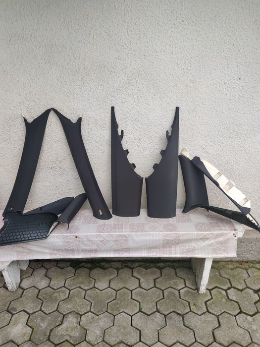 Plafon negru + stâlpi Audi A6 C7 berlina