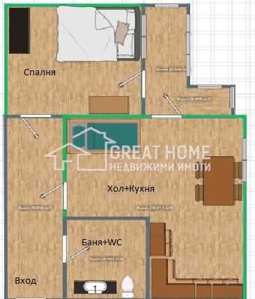 2-стаен в Търговище