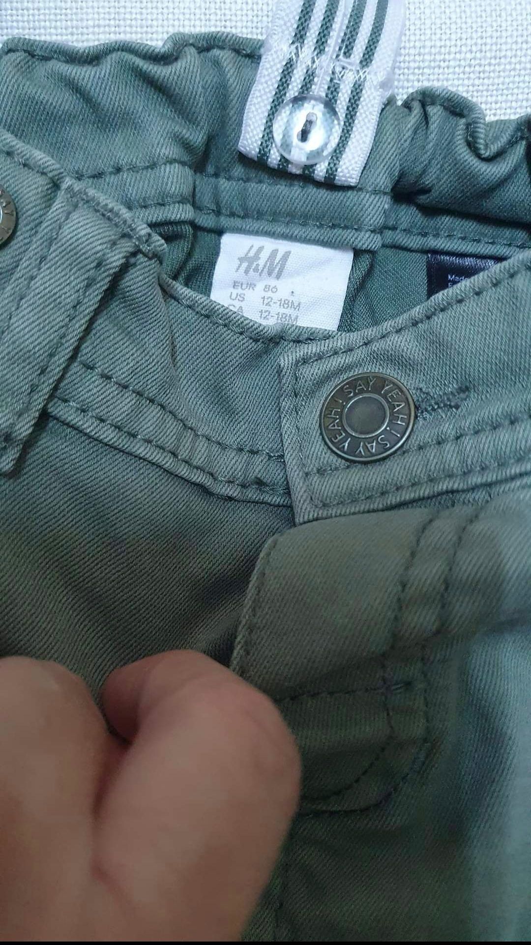 Pantaloni H&m pt baietei 86, 92