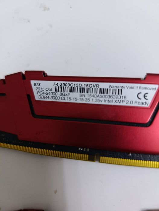 ddr4 16gb gskill 3000 Mhz