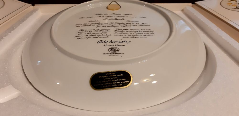 Декоративна  рисувана чиния