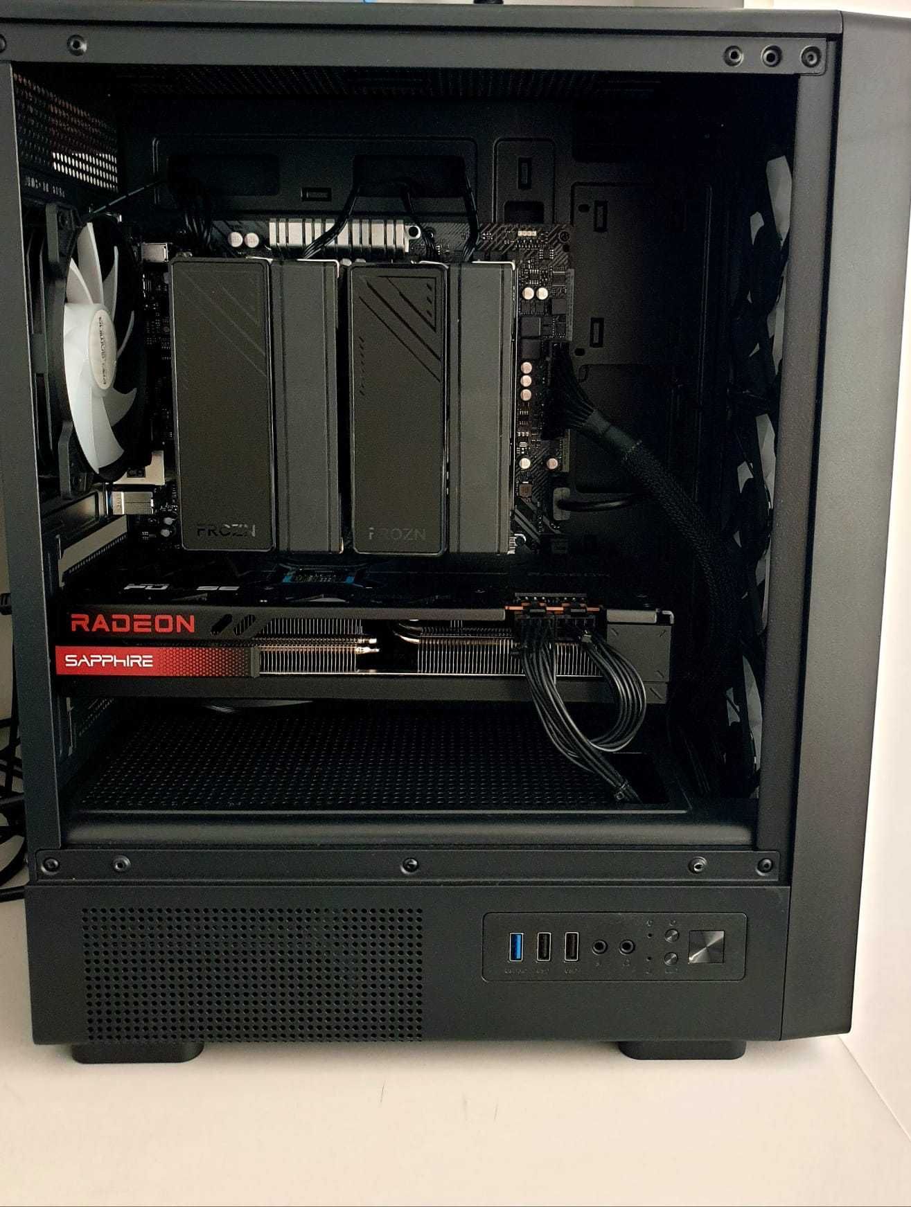PC Gaming Ryzen 5 5600X + RX 7700XT – ideal 1440p ultra/high