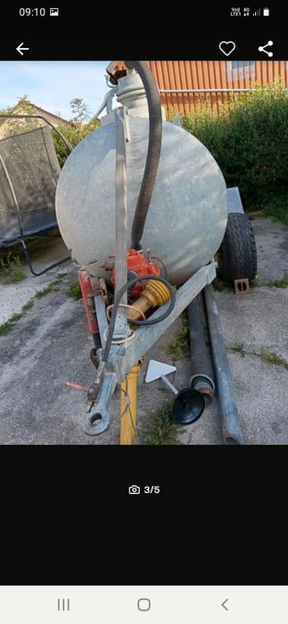 Vidanja cisterna vacuum 3800 litri!