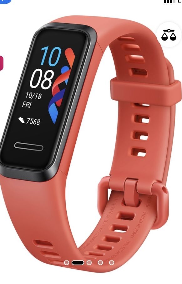 Bratara fitness Huawei Band 4 Sport Band, Sunrise Amber