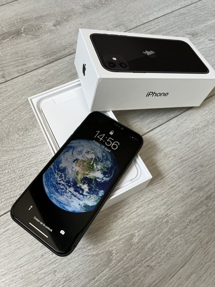 iPhone 11 Negru, 128 GB aproape Nou - Factura