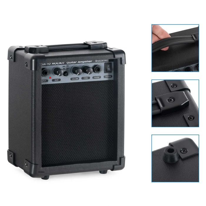 Set chitara electrica McGrey Rockit Guitar ST Sunburst