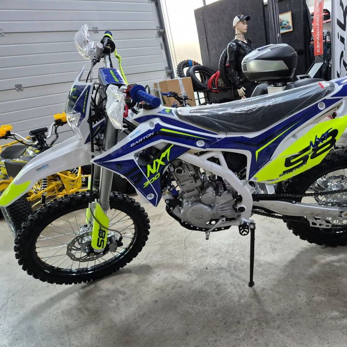 Motocicleta cross enduro offroad Barton NXT300 CC 4T (ROTI 21" - 18")