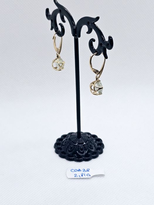 Vand cercei din aur 14 k 2.81 g cod 38