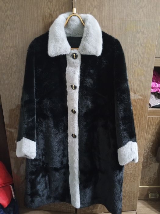 Зимняя шуба под норку