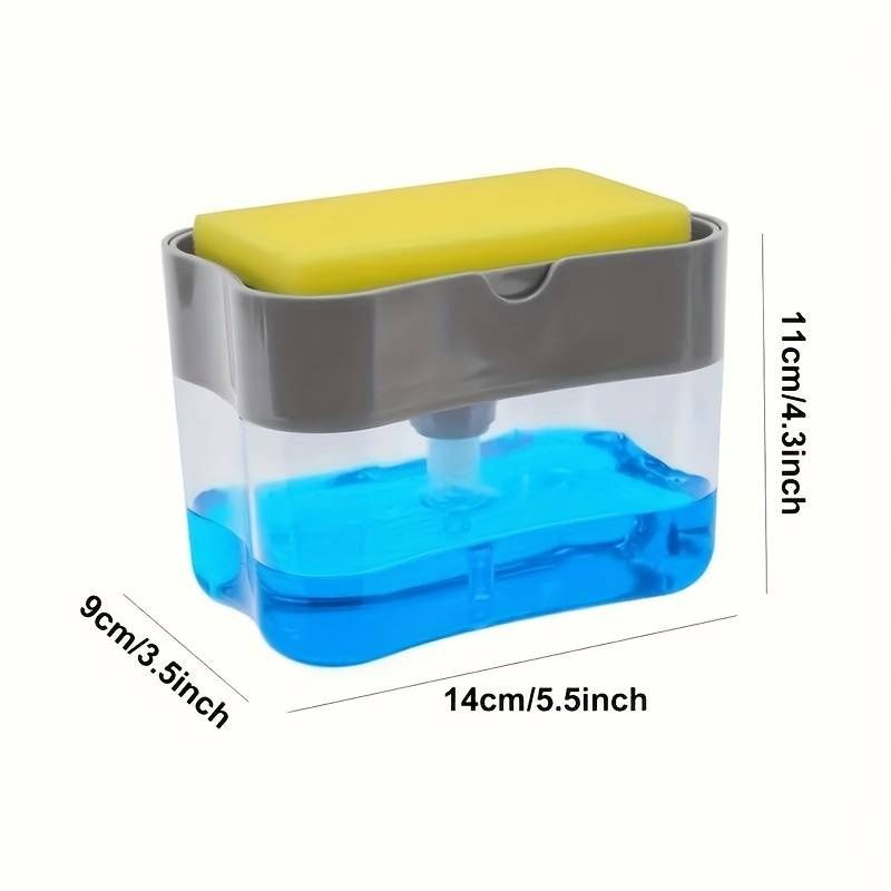 Dozator, Dispenser 2 in 1 pentru Detergent Lichid de Vase sau pentru