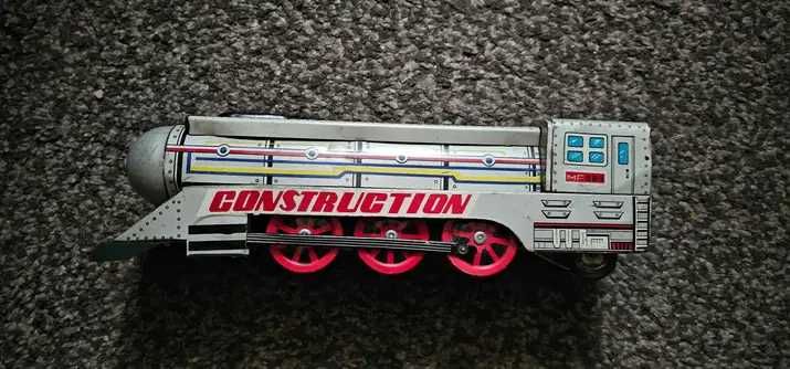 locomotiva din tabla de colectie rara