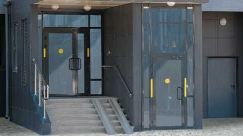 Автоматические, телескопические раздвижные двери DoorHan