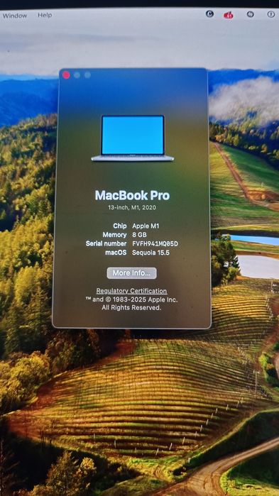 Sotiladi: MacBook Pro M1 8/256GB