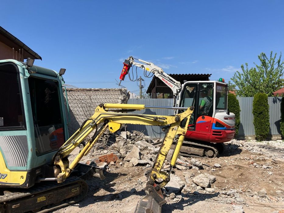 Executăm săpături,  demolări  , picon  etc