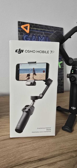 DJI Osmo Mobile 7P – ca nou + BONUS microfon DJI Mic Mini + Geantă
