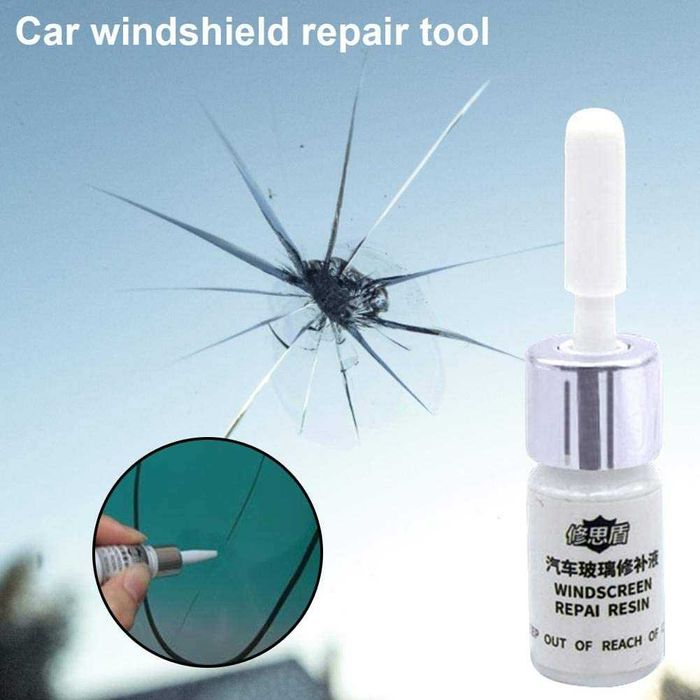Ремонтен комплект за поправка на спукано стъкло Windshield repair kit